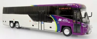 Iconic Replicas 1:87 MCI D45 CRT LE Coach: Phoenix - Vally Metro Transit System • $49.95