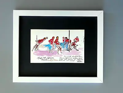 LeRoy Neiman MUNICH OLYMPICS 1974 Signed Pop Art Mounted & Framed  New 11x14 LS • $129