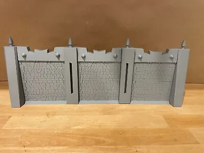 Mage Knight Compatible- SMALL Castle Wall Set- 3D Printed Unpainted Terrain DnD • $23