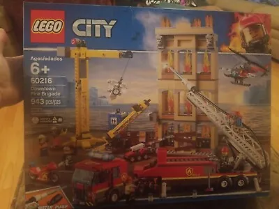 $249.95 • Buy LEGO Downtown Fire Brigade Set (60216) Retired