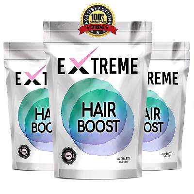 Extreme Hair Boost - Hair Vitamins For Hair Growth And Healthy Shiny Hair • £7.99