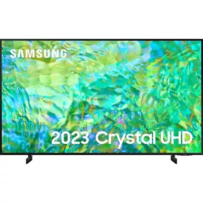 Samsung 43 Inch UE43CU8000KXXU 43  Smart 4K Ultra HD HDR LED TV - Open Box • £329.99