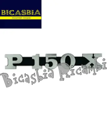 1711 Plate Bonnet Side Vespa Px 150 P150X - P-Bicasbia • $5.53