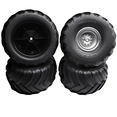 Traxxas Monster Jam * FRONT & REAR TERRA GROOVE TIRES & 12mm SATIN WHEELS * Dual • $59.90