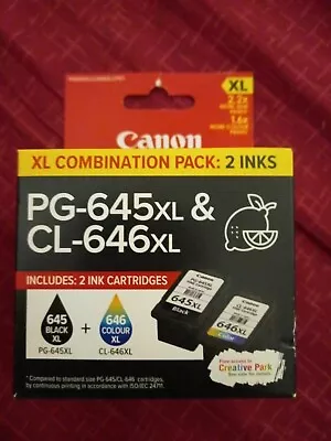$26.95 • Buy Canon Pixma Ink Cartridge 645 645XL Black Or 646 646XL Colour Single/pack NEW