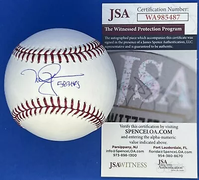 Mark McGwire Signed Autographed MLB Baseball W/ “583 Hrs” Inscription & JSA COA • $200