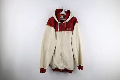 Vtg G Unit 50 Cent Mens 2XL Spell Out Hip Hop Rap Heavyweight Full Zip Hoodie • $71.95