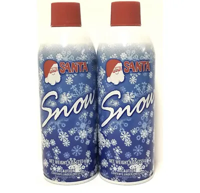 $19.90 • Buy Chase Christmas Decoration Santa Snow Spray 9 Oz (2-Pack) NEW