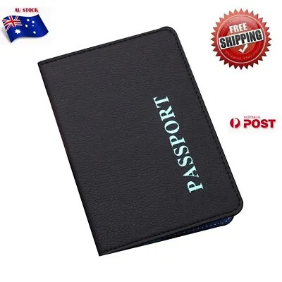 $5.35 • Buy New Passport Cover Wallet Travel Holder ID Cards Case Organizer PU Leather
