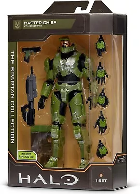 HALO 6.5” Spartan Collection Master Chief Highly Articulated With Weapon Access. • $18.98