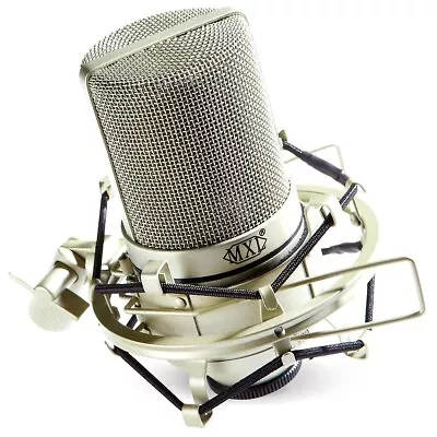 MXL 990 Condenser Microphone With Shockmount • $99.95