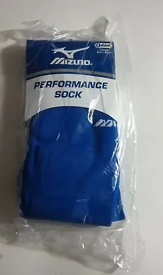 Mizuno Performance Socks Royal Blue Adult Large Brand New • $8.90