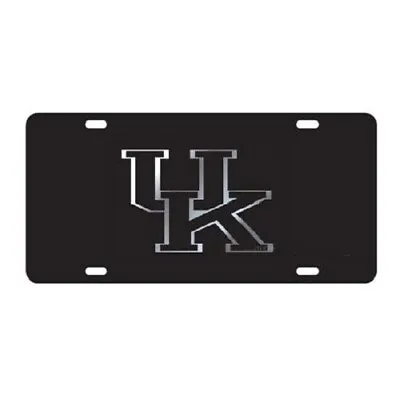 KENTUCKY Wildcats UK  Black Plate With Mirrored Vinyl License Plate / Tag • $12.49