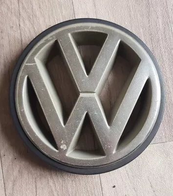 Original Volkswagen Mk1/Mk2 Golf Cabriolet Front Grille VW Badge 3A0853600 • $21.14