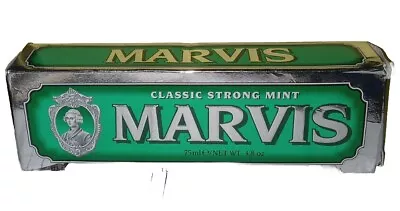 Marvis Classic Strong Mint Toothpaste 3.8 Oz (Pack Of 1) • $10.15