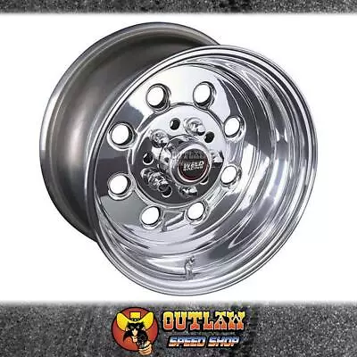 Weld Wheel Draglite Polished 15  X 10 X 5.5 Rs Fits Ford Fits Chev - We90-510350 • $820.45