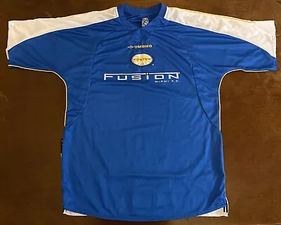 Rare Vintage Umbro MLS Miami Fusion Futbol Soccer Jersey • $199.99