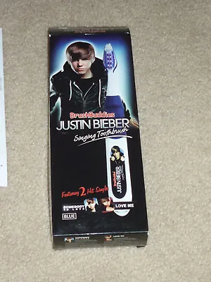 $60 • Buy Brush Buddies Justin Bieber Singing Toothbrush ,new In Box 