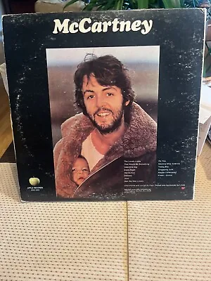 Paul Mccartney Self Titled Vinyl Lp Vg • $14.99