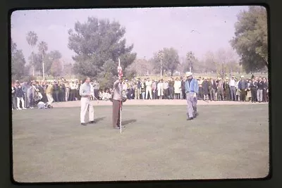 Arnold Palmer / Barry Goldwater - 1966 PGA Phoenix Open - Vintage Golf Slide • $8