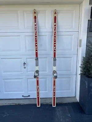 Vintage KNEISSL Skis Short Star 170cm Red White Rare. • $95