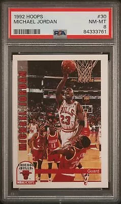 1992 Hoops 30 Michael Jordan [PSA 8] • $49