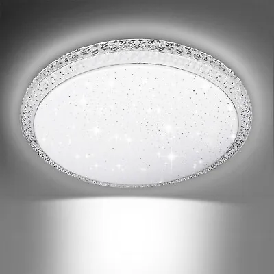 LED Ceiling Light Morden Round Panel Down Lights Living Room Bedroom Wall Lamp • £12.99