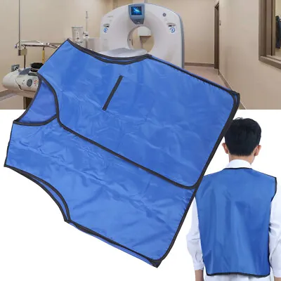 $75.11 • Buy Apron Radiation X Ray Protective Lead Apron 0.5mmpb Radiation Hazmat Suit Cover