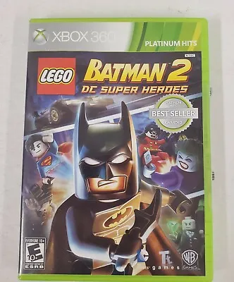 LEGO Batman 2: DC Super Heroes - Xbox 360 Game - Tested • $7.99