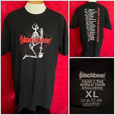 NEW Blackbear EXCLUSIVE Dead To 2 The World Shirt Size XL Concert Tour MGK Rap • $22.05
