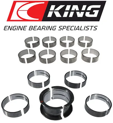 KING CR807SI MB557SI Main & Rod Bearings Set Kit For SBC Chevy 305 350 383 • $39