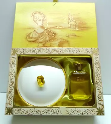 Vintage Avon Topaze Cologne Perfume Spray 2 Oz Glass Bottle Box Set-Never Used • $19.99