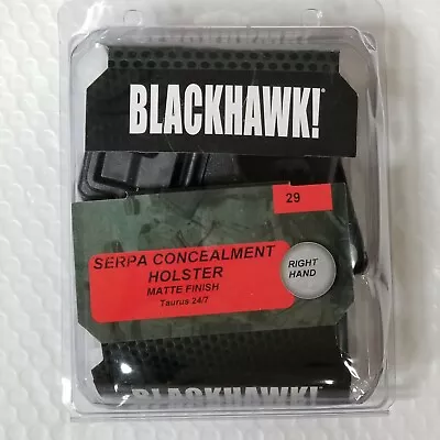 BLACKHAWK CQC SERPA Holster W/Belt And Paddle Attachment Fits Taurus 24/7 RH • $28.99