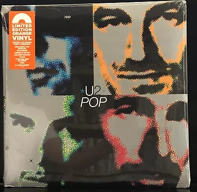 U2 ~Pop~ Vinyl 2LP Limited Edition 180g Orange • $50