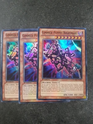 $30 • Buy Gimmick Puppet Nightmare - NUMH-EN009 - Super Rare   - 1st Edition - Yugioh Mint