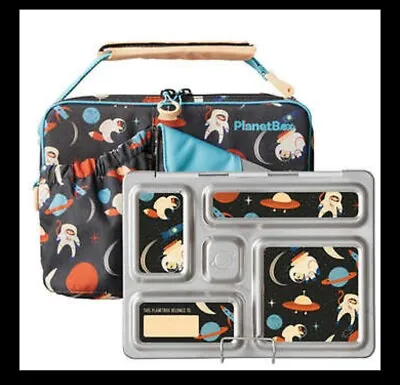 Brand New Planet Box Rover Bento Lunch Box Set W/bag And Magnets (Space Animals) • $39.99