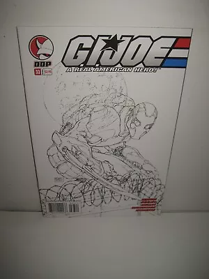 GI Joe #33 Michael Turner Sketch Variant - Image Devil's Due DDP 2004 • $8.95