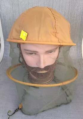 VIntage Military Hoop Mosquito Netting Hat • $9.99