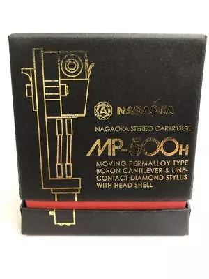 NAGAOKA MP-500H MP Type Stereo Cartridge With Head Shell Genuine Box JPN • $653.89