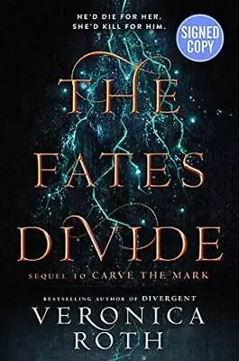 The Fates Divide - Signed / Autographed Copy - Hardcover By Veronica Roth - GOOD • $7.90