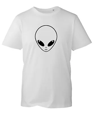 Alien T Shirt UFO Face Tunblr Swag Dope Fashion Blogger Funny Unisex BWC • £6.97
