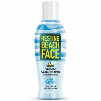 FIESTA SUN BEACH FACE FACIAL BRONZING GLOW SUNBED TANNING LOTION 2x 50ml Bottles • £9.99