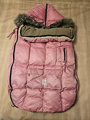 7am Enfant Le Sac Igloo LS500 Pink Size Large 18 Months - 3t Stoller Muff • $49.90