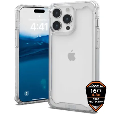 Urban Armor Gear (UAG) Plyo Tough Case Cover For Apple IPhone 15 Pro Max - Ice • £29.95