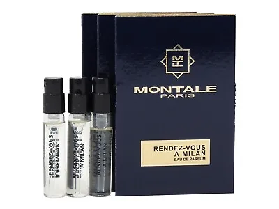 MONTALE PARIS RENDEZ-VOUS A MILAN EDP 2.0ml .06fl Oz X 3 COLOGNE PERFUME SAMPLES • $14