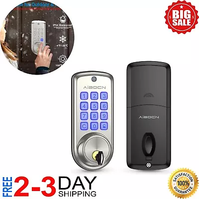 Keyless Digital Door Knob House Lock Keypad Home Entry Code Password Combination • $33.99