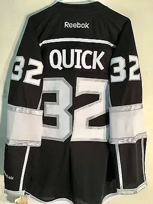 Reebok Premier NHL Jersey Los Angeles Kings Jonathan Quick Black Sz M • $69.99