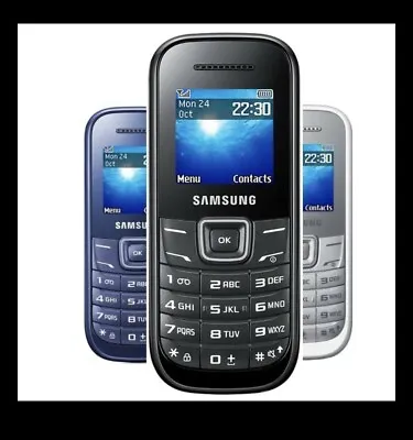 Brand New Basic 2G Samsung GT-E1200 Mobile Phone Single Sim Unlocked UK STOCK • £24.99