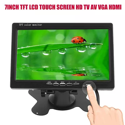 7'' TFT LCD Color Car Rear View Monitor Screen HDMI AV VGA Headrest Auto Monitor • $59.99