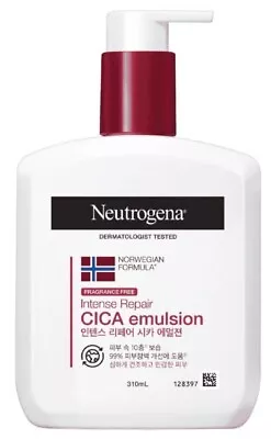 New Neutrogena Intense Repair Cica  Body Emulsion Lotion 310ml 10.5oz  • $61.01